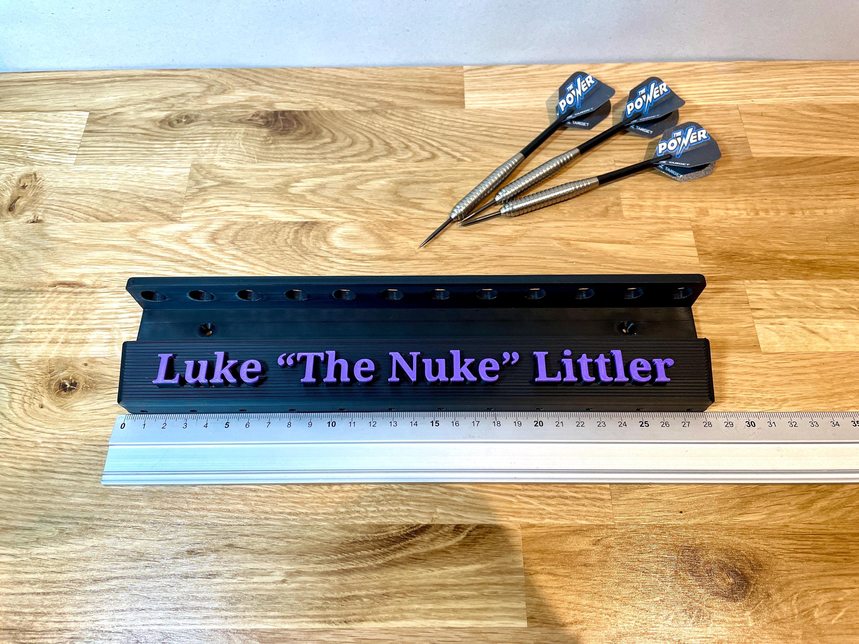 Personalised 12 Dart holder | Wall mounted darts display stand | For 12 darts | Gift for darts player | Gift idea for him | Arrow mount |