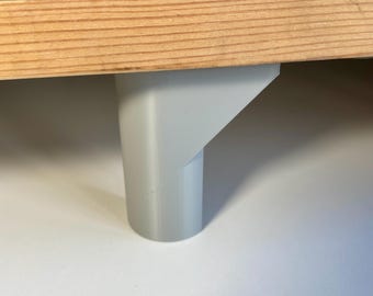 Monitor Riser Feet (Set of 4x) | DIY Desk Stand | Screen mount | Office storage | Workstation organiser |