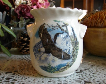 The American Bald Eagle! Ceramic Tea Light Tart Burner