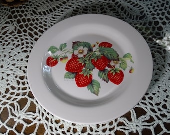 Strawberries! 6" Pillar Candle Tray