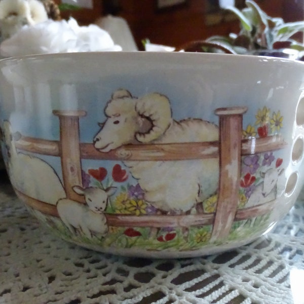 Sheep Yarn Bowl Etsy