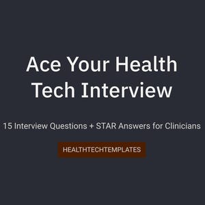 Guia de Preparação para Entrevistas em Tecnologia da Saúde | Transição de Carreira para Profissionais Clínicos | Respostas STAR para Entrevista de Instrutor de PM CSM