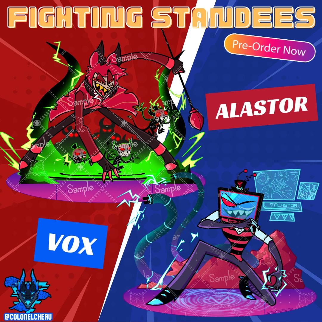 Hazbin Hotel VOX Alastor ヴォックス アラスター カード Hazbin Hotel Trading Card ALASTOR 03/50 Second 2nd Edition | eBay