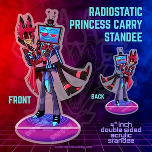 Radiostatic Princess Carry 4&quot; Standee