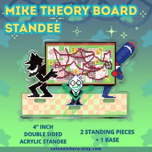 Figura de pie del tablero de Mike Theory