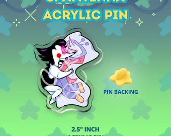 Spamtenna 2.5" Acrylic Pin