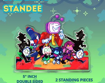 TV Time Sneaking Standee