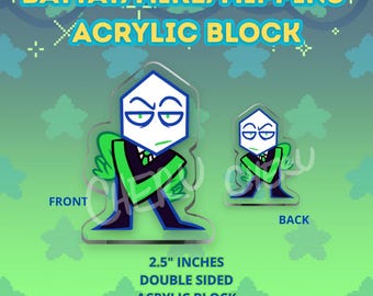 Bloque acrílico Battat de 2,5"