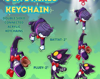 Llavero conectado del trío de Mike: Battat, Pluey, Jongler