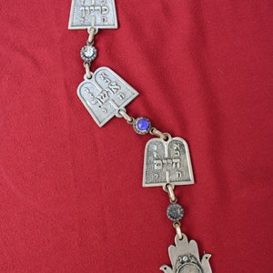 Vintage home blessing Judaica Hamsa hanging wall evil eye Amulet 72 cm (mis6)
