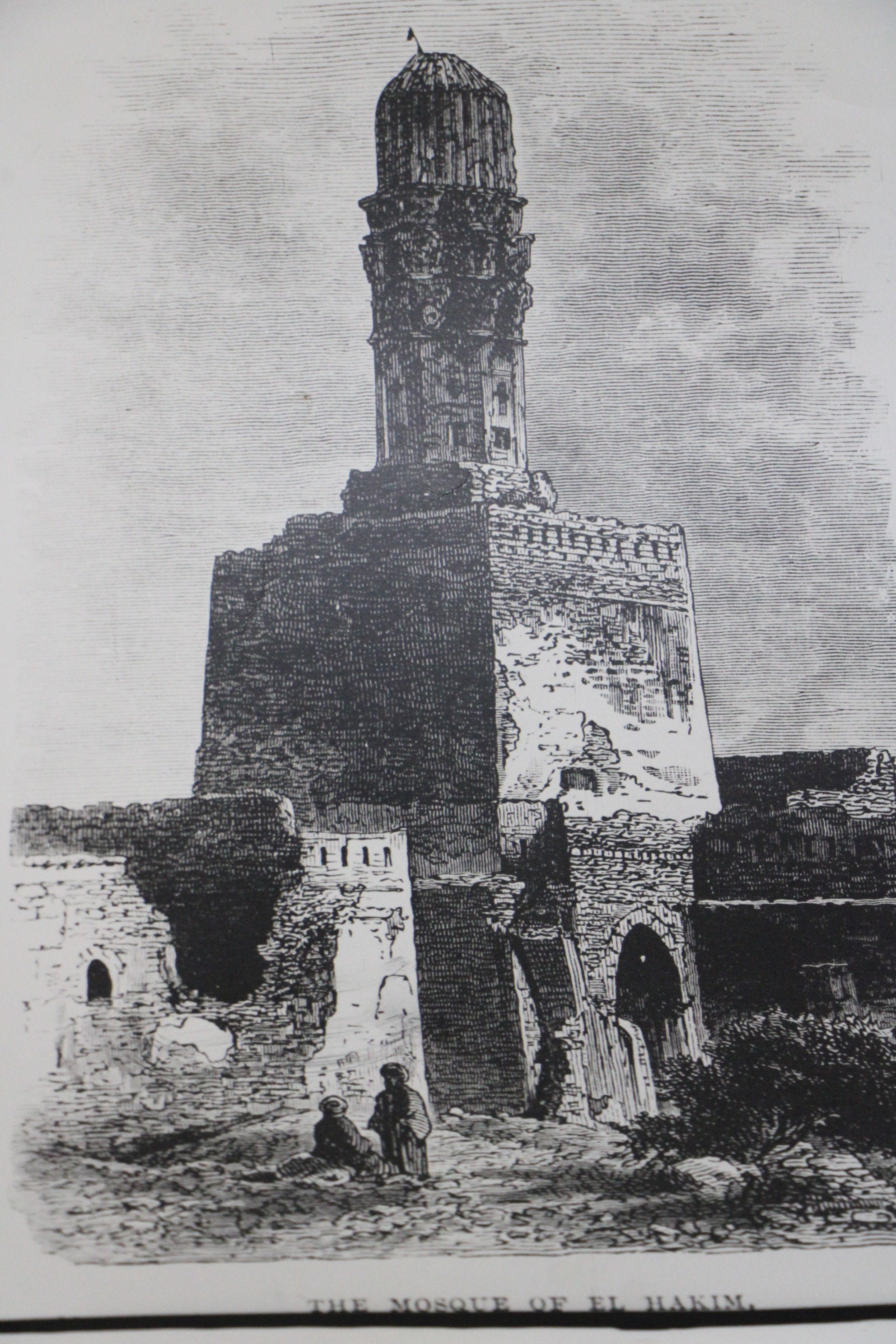 Antique Lithograph: Masque of El Hakim, Cairo, 18/19th Century - Etsy