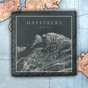 Haystacks - Lake District - Natural Slate Coaster
