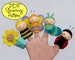 Digital Pattern: Garden Friends Felt Finger Puppets 