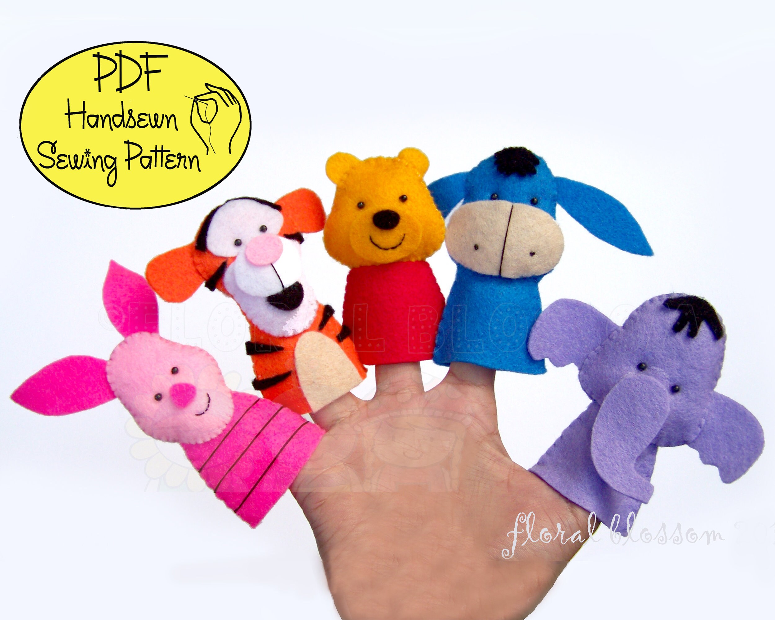 Winnie the Pooh finger puppets 