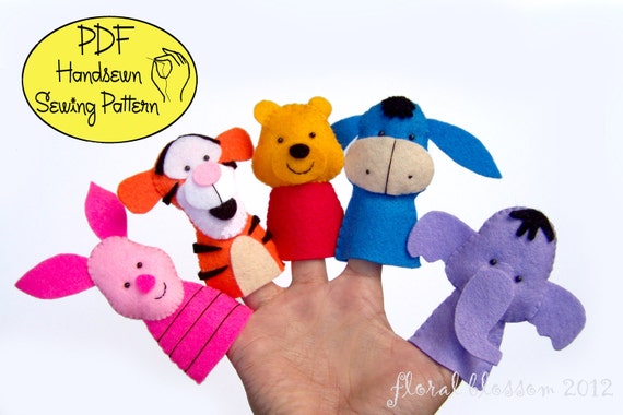 felt finger puppets for sale