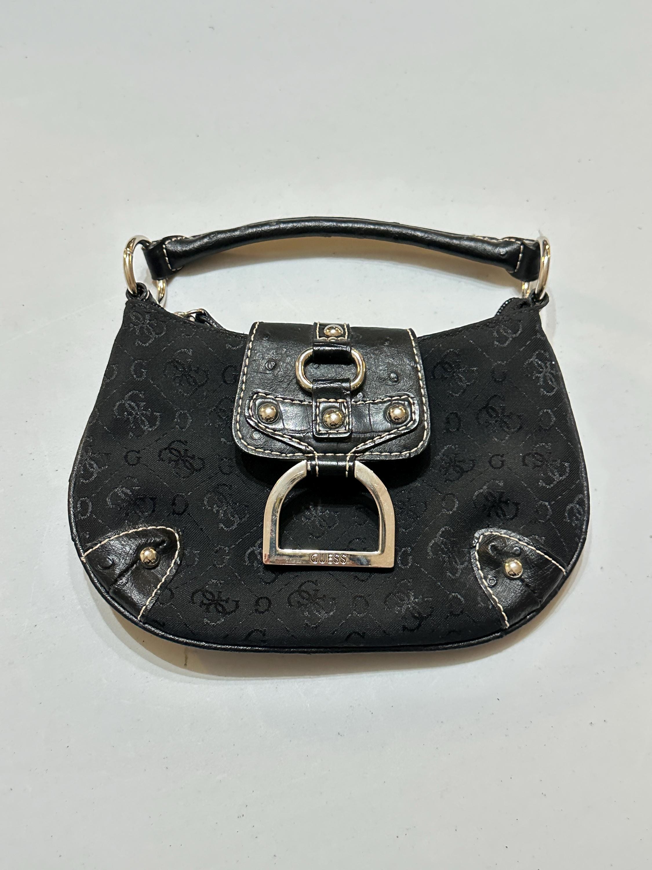 Vintage Guess Bag Black - Etsy Canada