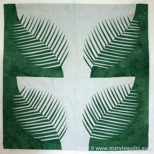 Colcha de arte, colchas abstractas, colgante de pared, decoración de pared- Hojas.