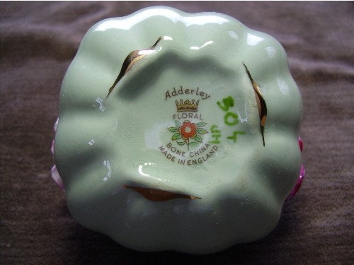 Vintage Royal Adderley Bone China Floral Bouquet Etsy