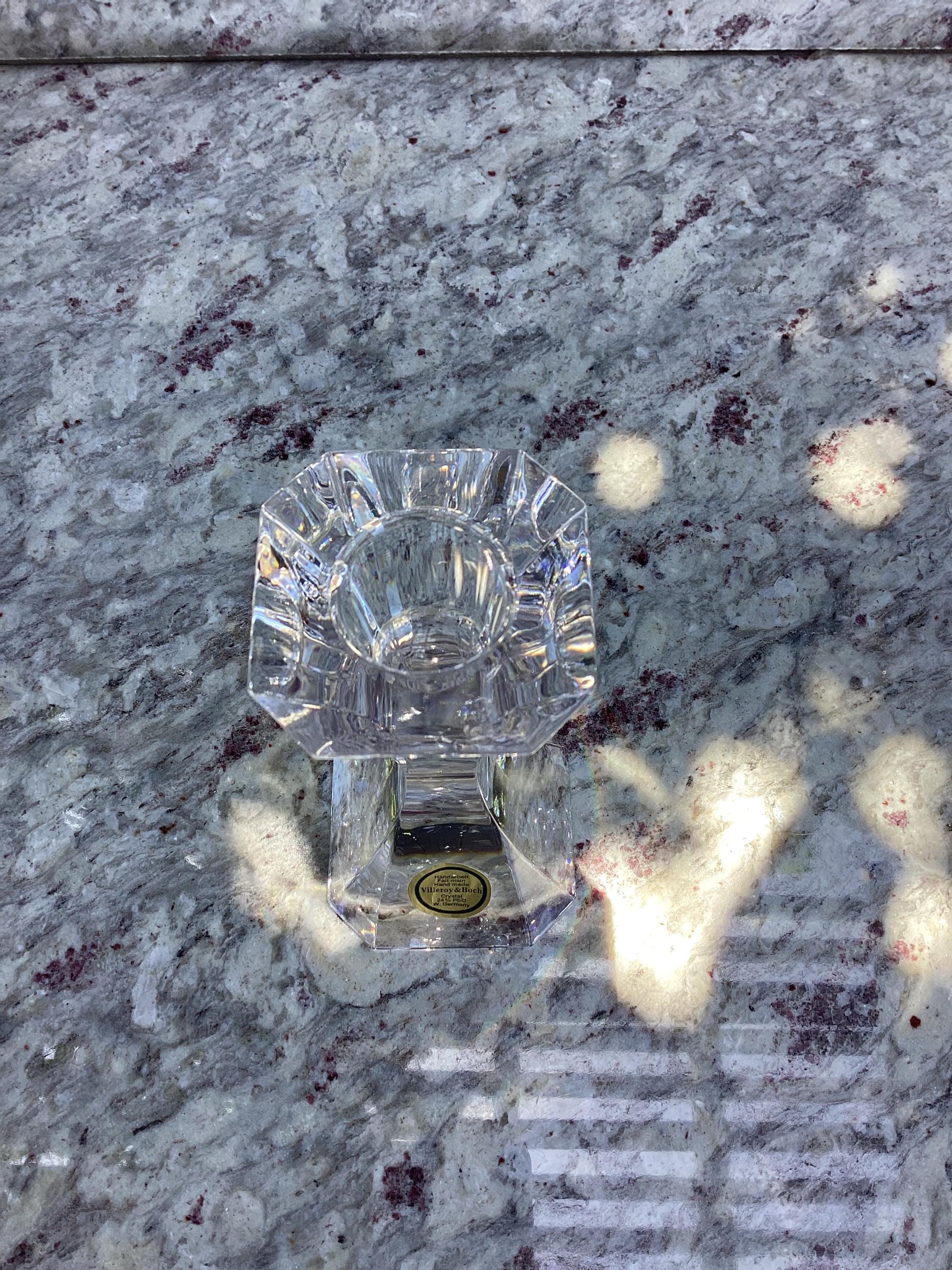 ヴィンテージ シングル ビレロイ＆ボッホ キャンドルホルダー 5インチ