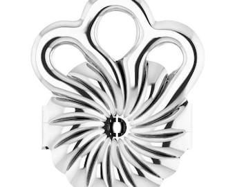 Sterling Silver Earring Lifters, Stabilizer Backs for Drooping Earrings