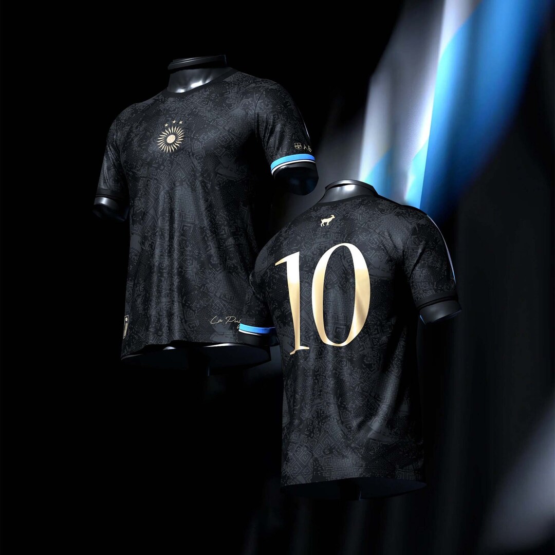 Maillot Messi édition spéciale 2024, maillot n10 Messi GOAT Argentine