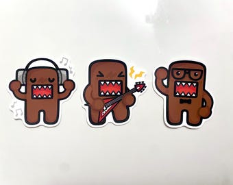 Domo-Kun Matte Stickers