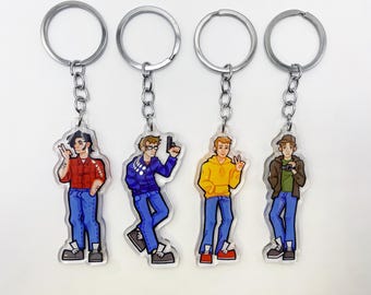 Marble Hornets Acrylic Keychains