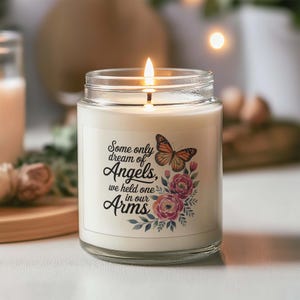Miscarriage Gift | Sympathy Candle | Memorial Gift | Personalized Condolence | Baby Loss Gift | Grief Gift