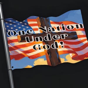 Memorial Yard Banner Patriotic Flag with Cross gift for him lawn sign for Trump supporter garden flag One Nation under God for Maga Veteran