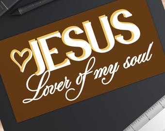 Christian Car Decal: Waterproof Vinyl Bumper Sticker - Religious Inspiration