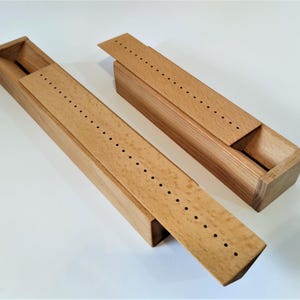 12.5'' length Bindery Cradle for book binding made from beech wood.