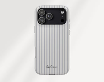 Personalized Stripe MagSafe Phone Case, iPhone 17 Pro Max, 16, iPhone 15 Plus, 14, iPhone accessories
