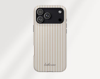 Personalized Stripe Magsafe Phone Case, iPhone 17 Pro Max, 16, iPhone 15 Plus, 14 Pro, iPhone accessories