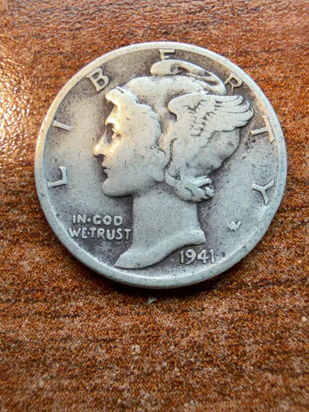 1965 dime no mint mark - Etsy 日本