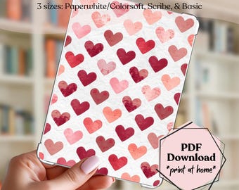 Valentines Day Kindle Inserts (PDF) for 2024 Kindle Paperwhite, Colorsoft, Basic, and Scribe