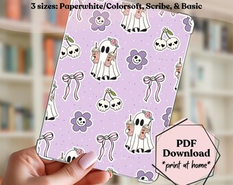 Summerween Kindle Insert, Printable PDF for 2024 Paperwhite, Colorsoft & Scribe