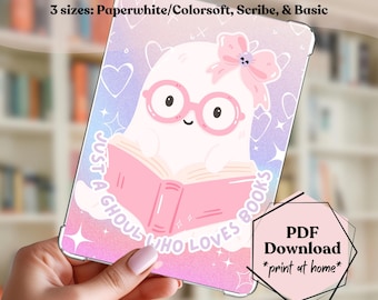 Ghost Kindle Insert, Printable PDF for 2024 Paperwhite, Colorsoft, Basic, Scribe