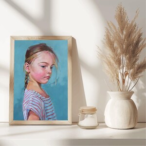 Custom Portrait Painting from photo / Oil Paint on Canvas / Personalized Custom Painting / Gift