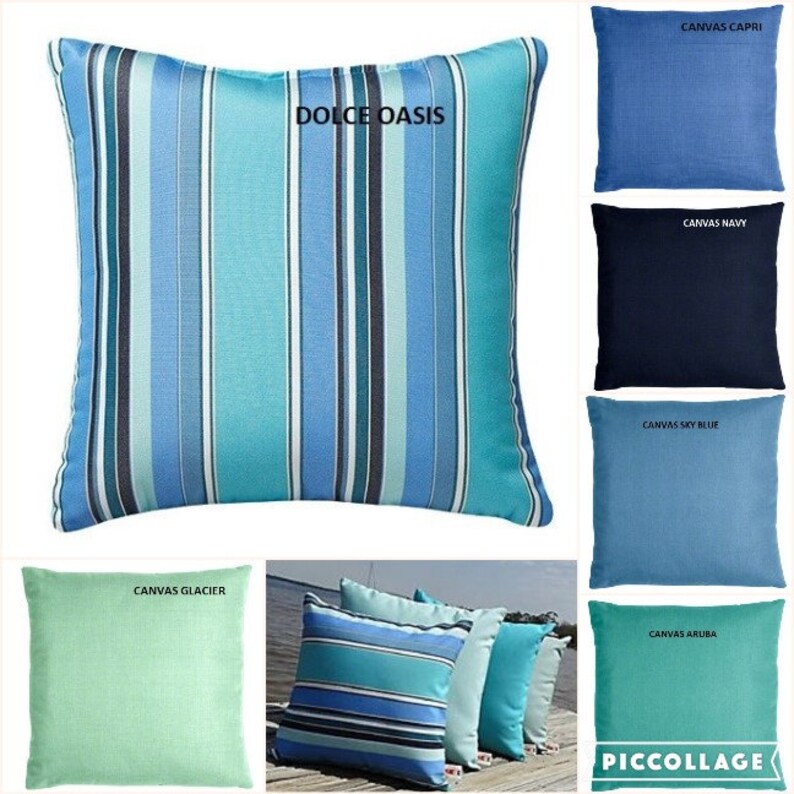 Sunbrella Dolce Oasis Indoor Outdoor Pillow Sunbrella Dolce Oasis Indoor Outdoor