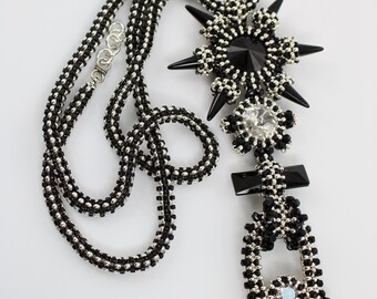 Tutoriel de collier de perles : modèle de bijou Tempest de Torie (PDF)