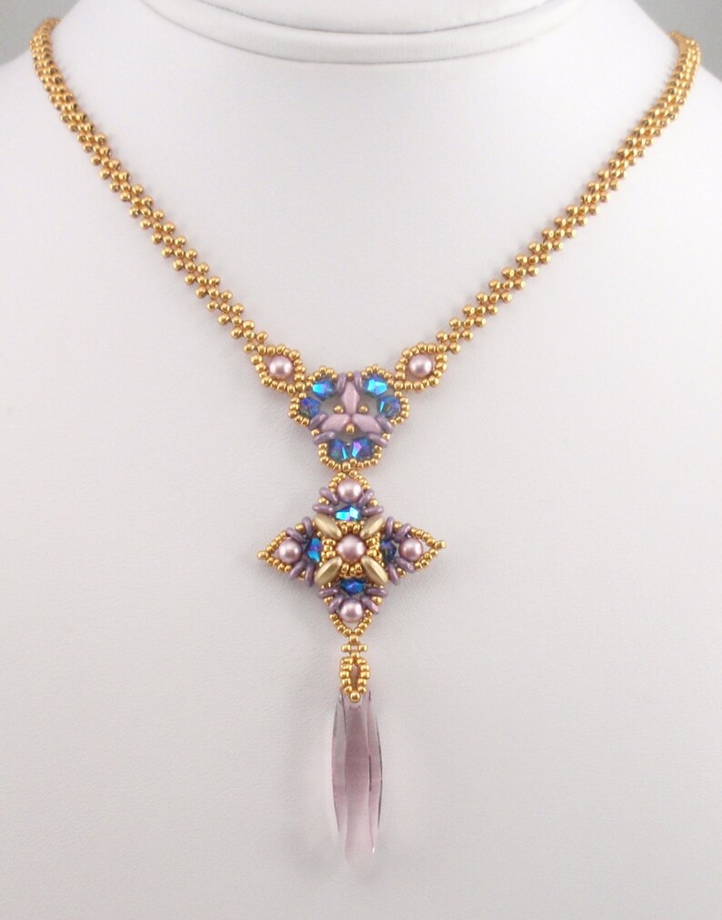 Beading Tutorial for Fairy Talisman Necklace jewelry Etsy