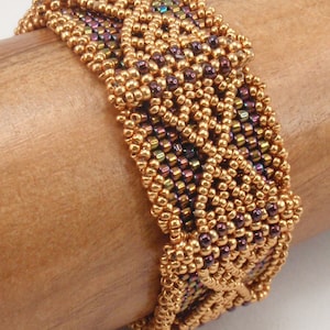 Tutoriel de fabrication de perles pour bracelet Thorbardin, modèle de bijoux, tutoriels de tissage de perles, téléchargement immédiat, PDF