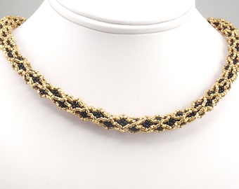 Tutoriel de perles pour la reine égyptienne, modèle de bijoux, tutoriels de tissage de perles, téléchargement immédiat, PDF