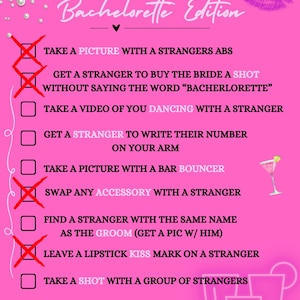 Bachelorette Scavenger Hunt *DIGITAL COPY*