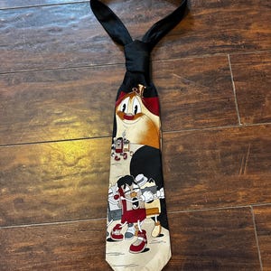 Vintage Brave Little Toaster Goes to Mars-stropdas, stripfiguren, Limited Edition