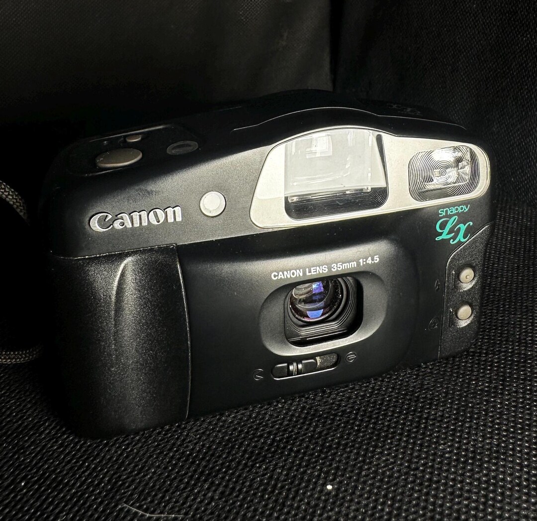 1992 Canon Snappy LX 35mm Vintage Camera - Analog Point and Shoot ...
