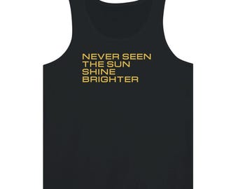 Trance Unisex Vest Top - Lyrics Inspired Tank Top - Modern Fit Jersey Tee