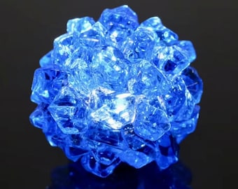 Crystal LED Magic Orb Prop | Anime Cosplay Light-Up Accessory | Gift for Fans & Stage Performance Decoration