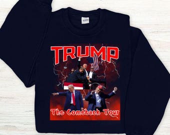 Trump PNG, Trump Comeback PNG, Donald Trump, Trump Merch, Republican shirt, Donald Trump 2024