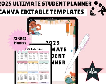 Academic Student Planner Spreadsheet, School Assignment Tracker Google Sheets, College Study Tracker Template,University Planner Spreadsheet